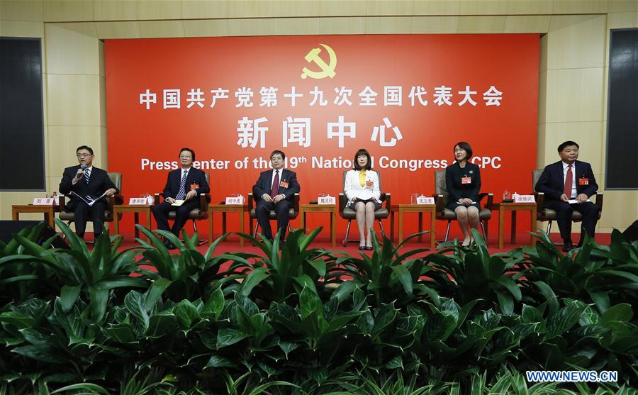 (CPC)CHINA-BEIJING-CPC NATIONAL CONGRESS-GROUP INTERVIEW-AGRICULTURE (CN)