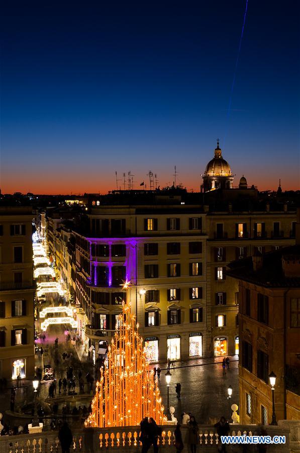 ITALY-ROME-CHRISTMAS TREE