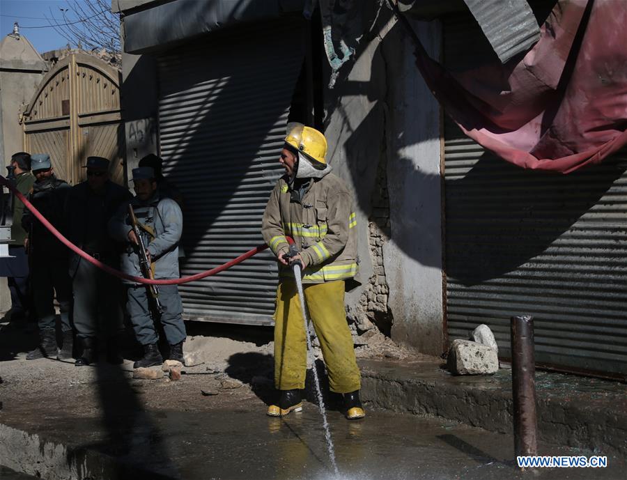 AFGHANISTAN-KABUL-SUICIDE ATTACK