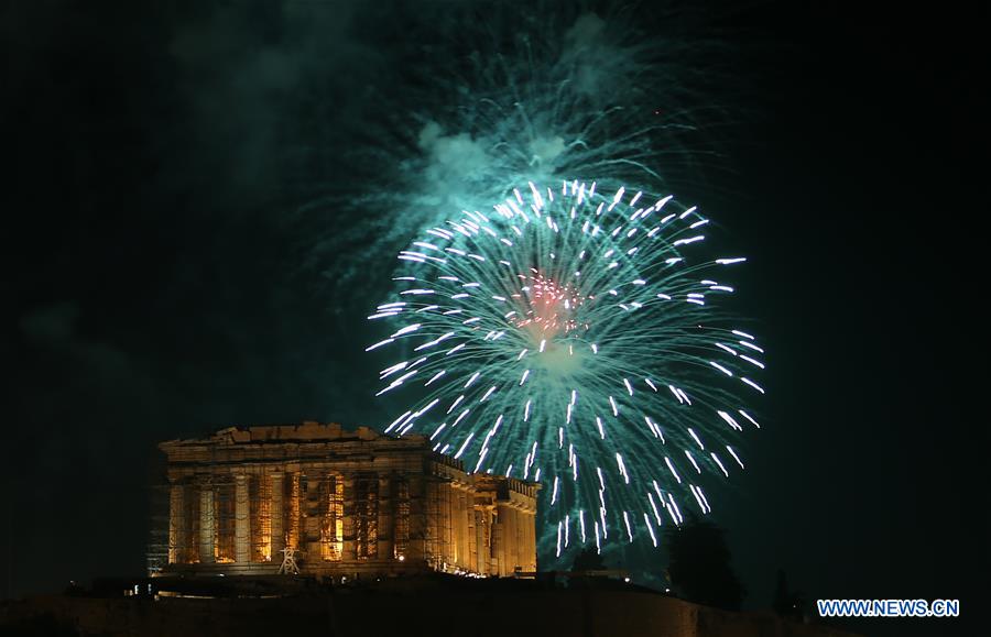 GREECE-ATHENS-NEW YEAR-CELEBRATIONS