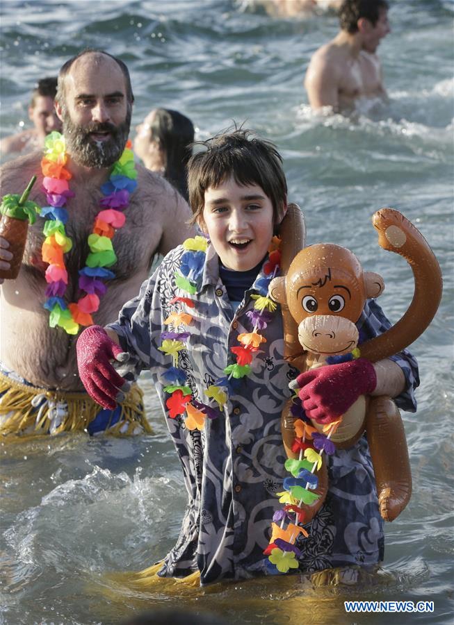 CANADA-VANCOUVER-WINTER SWIM