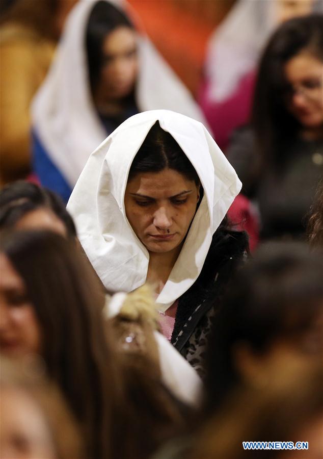 EGYPT-CAIRO-COPT-CHRISTMAS EVE-MASS