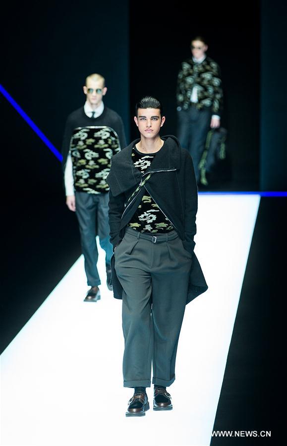 ITALY-MILAN-FASHION WEEK-EMPORIO ARMANI