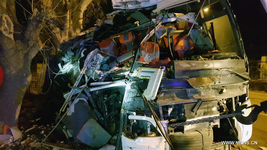 TURKEY-ESKISEHIR-BUS-ACCIDENT