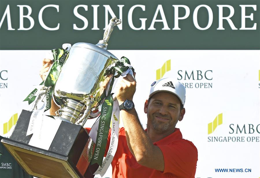 (SP)SINGAPORE-GOLF-SMBC SINGAPORE OPEN