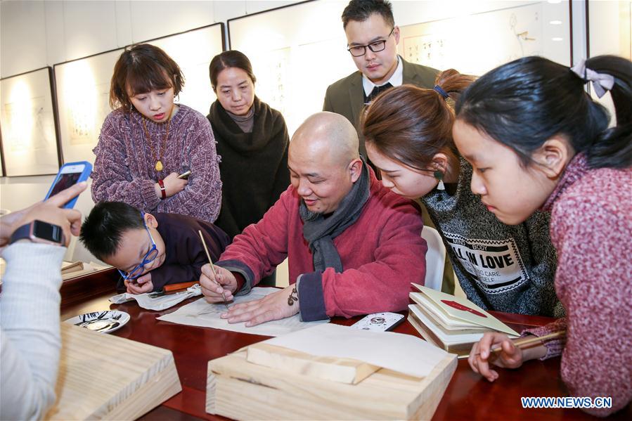 CHINA-BEIJING-WOODBLOCK PAINTING-COURSE (CN)