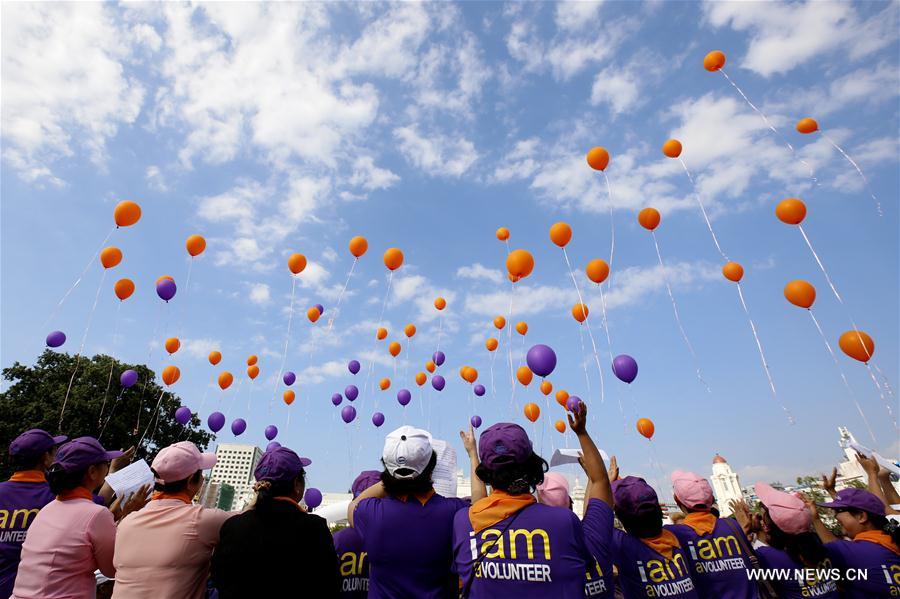 MYANMAR-YANGON-WORLD CANCER DAY