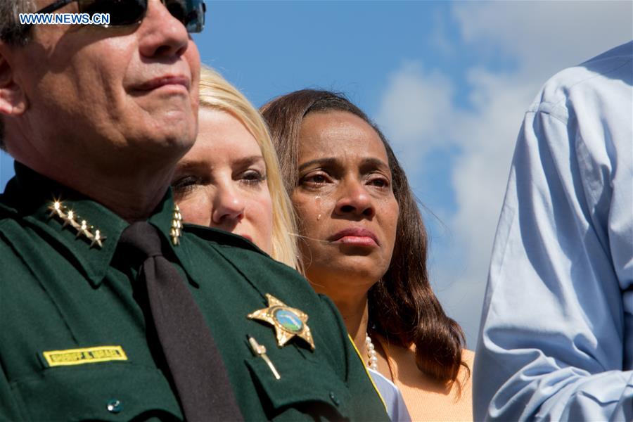 U.S.-FLORIDA-PARKLAND-HIGH SCHOOL-MASS SHOOTING-PRESS CONFERENCE