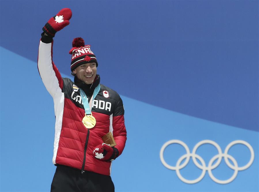 (SP)OLY-SOUTH KOREA-PYEONGCHANG-SPEED SKATING-MEN'S 10000M-MEDAL CEREMONY