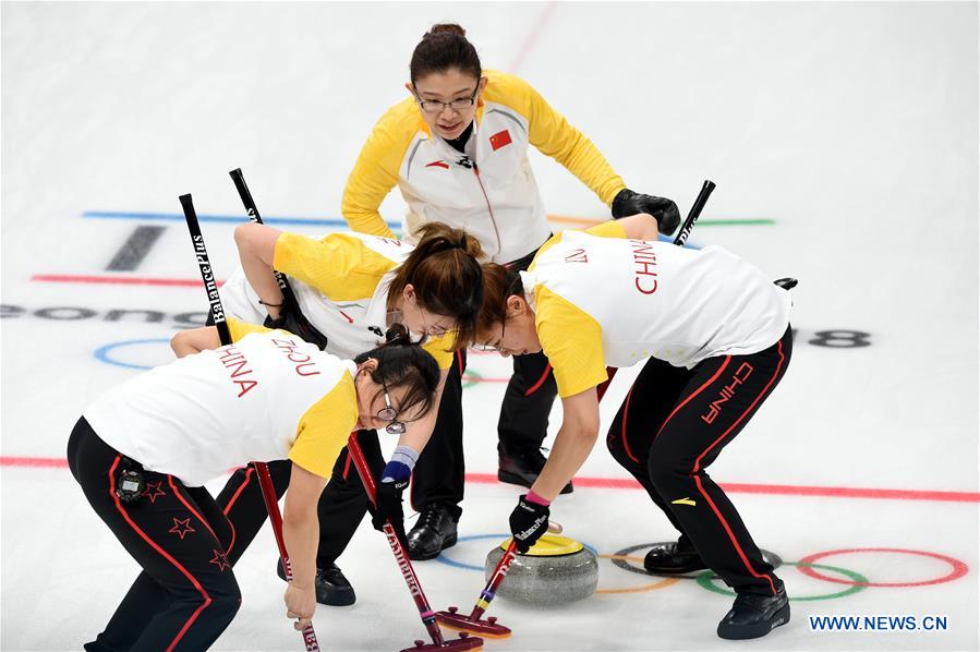 (SP)OLY-SOUTH KOREA-PYEONGCHANG-CURLING-WOMEN'S ROUND ROBIN-CHN VS CAN