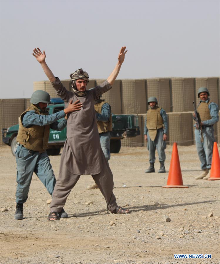 AFGHANISTAN-HELMAND-LASHKAR GAH-MILITARY TRAINING