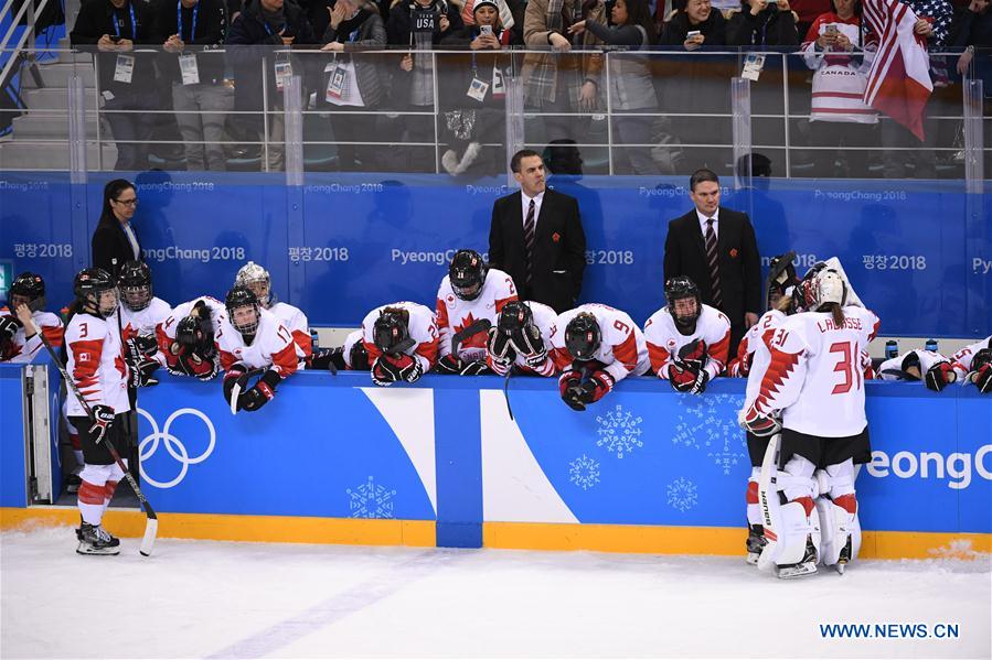 (SP)OLY-SOUTH KOREA-PYEONGCHANG-ICE HOCKEY-WOMEN-FINAL-USA VS CAN