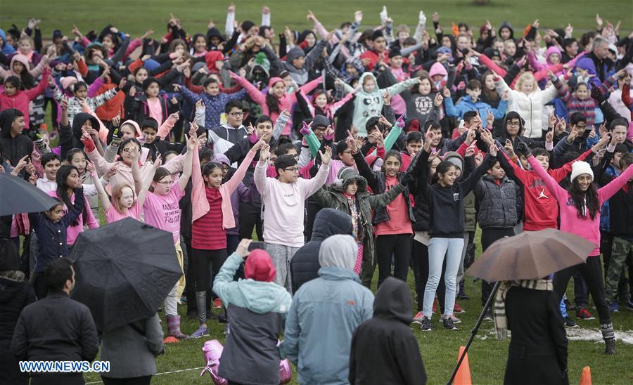 CANADA-VANCOUVER-STUDENTS-PINK SHIRT DAY