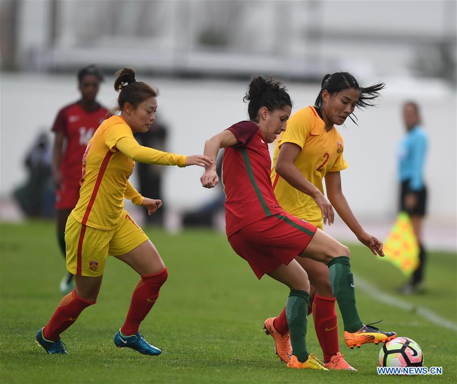 (SP)PORTUGAL-LAGOS-FOOTBALL-ALGARVE CUP