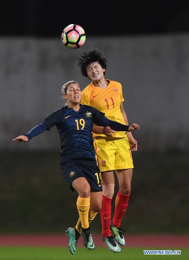 (SP)PORTUGAL-ALBUFEIRA-SOCCER-ALGARVE CUP-CHN VS AUS