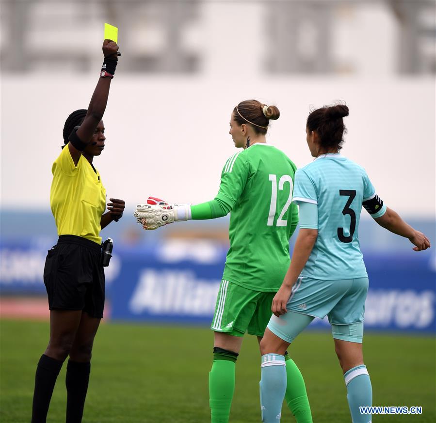 (SP)PORTUGAL-SANTO ANTONIO-SOCCER-ALGARVE CUP-CHN VS RUS