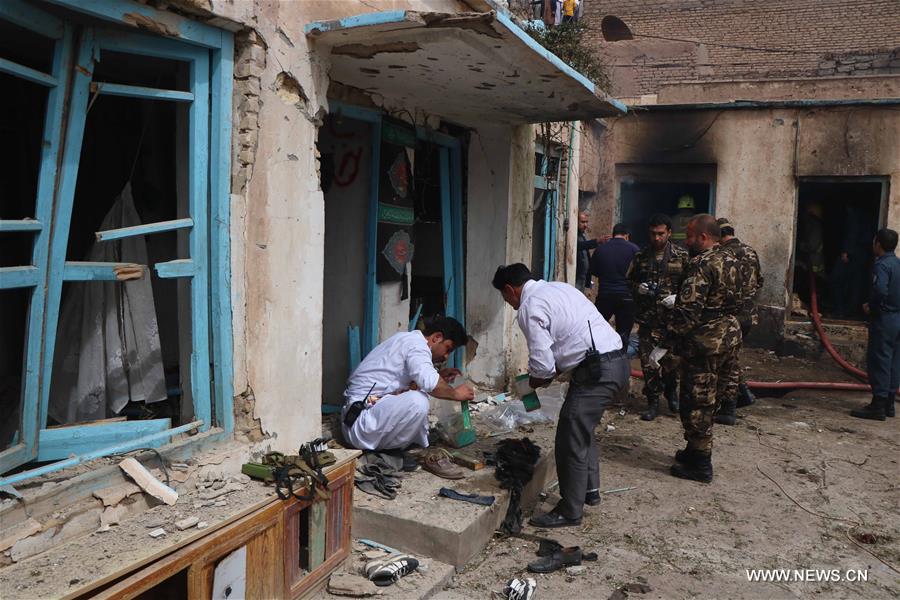 AFGHANISTAN-HERAT-SUICIDE ATTACK- MOSQUE