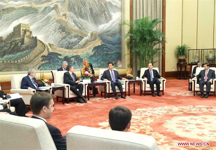 CHINA-BEIJING-LI ZHANSHU-US-MEETING (CN)