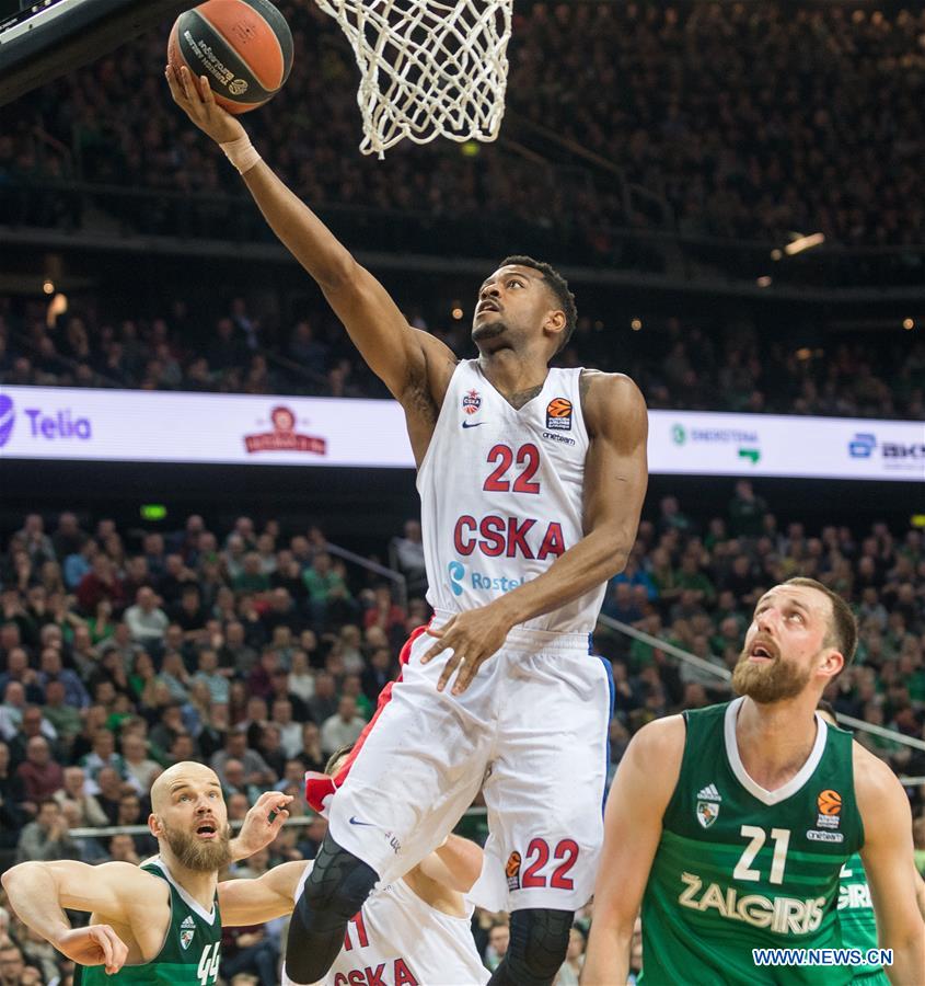 (SP)LITHUANIA-KAUNAS-BASKETBALL-EUROCUP-ZALGIRIS KAUNAS VS CSKA MOSCOW