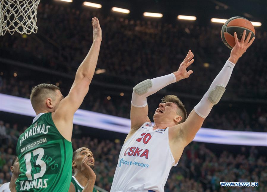 (SP)LITHUANIA-KAUNAS-BASKETBALL-EUROCUP-ZALGIRIS KAUNAS VS CSKA MOSCOW