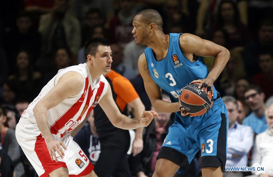 (SP)SERBIA-BELGRADE-EUROLEAGUE-BASKETBALL-CRVENA ZVEZDA VS REAL