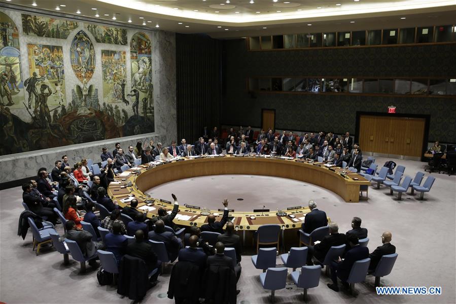 UN-SECURITY COUNCIL-SYRIA-RUSSIAN-DRAFTED RESOLUTION-OPCW-ALLEGED CHEMICAL ATTACK-FAILING