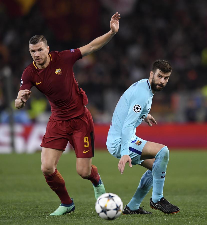 (SP)ITALY-ROME-UEFA-CHAMPIONS LEAGUE-ROMA VS BARCELONA