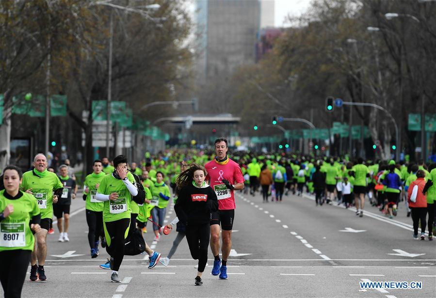 (SP)SPAIN-MADRID-ANTI CANCER RACE