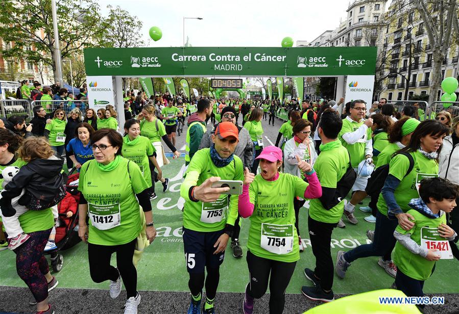 (SP)SPAIN-MADRID-ANTI CANCER RACE