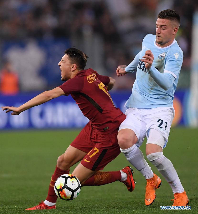 (SP)ITALY-ROME-SERIE A-LAZIO VS ROMA