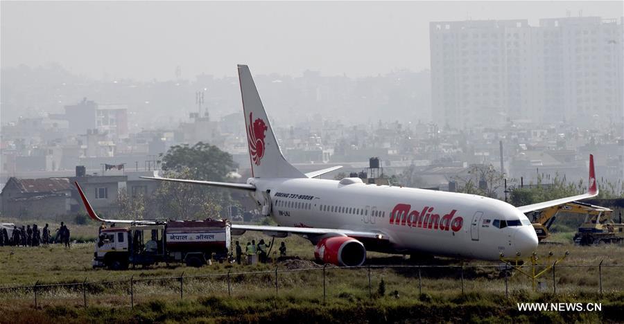 NEPAL-KATHMANDU-MALINDO AIRLINES-RUNWAY ACCIDENT