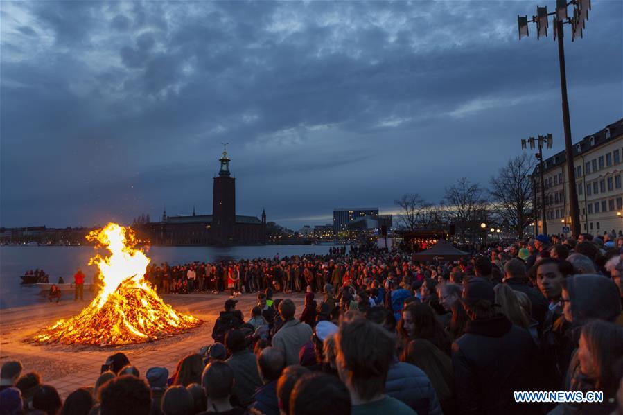 SWEDEN-STOCKHOLM-VALBORG-SPRING