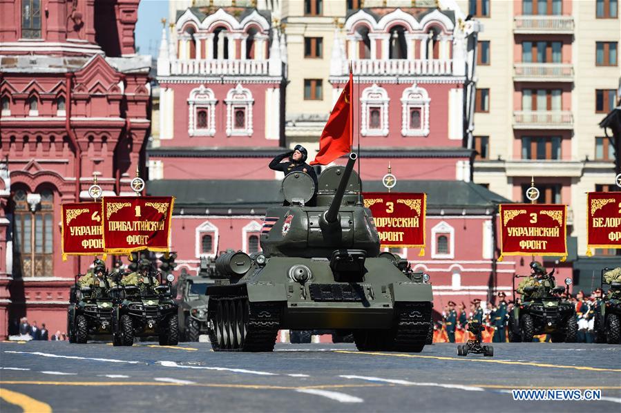 RUSSIA-MOSCOW-VICTORY DAY-PARADE