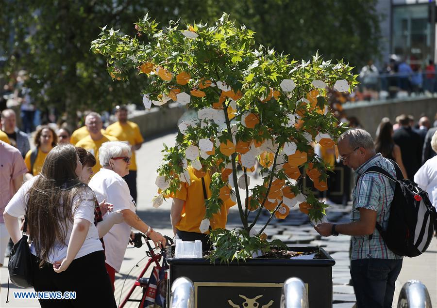 BRITAIN-MANCHESTER-TERROR ATTACK-ANNIVERSARY-COMMEMORATION