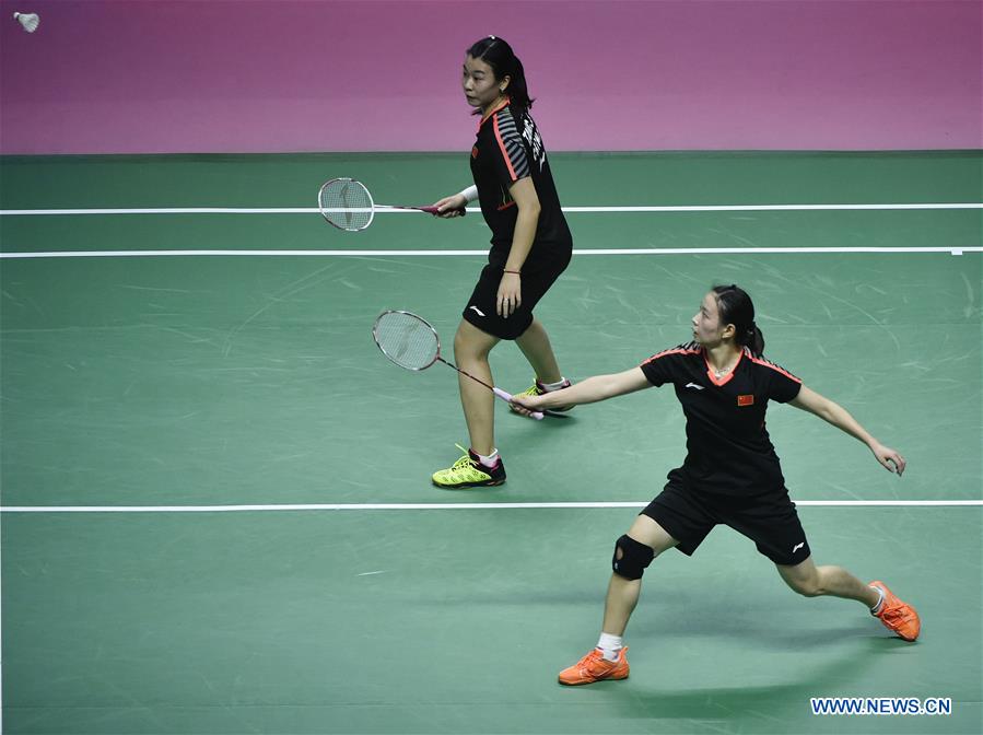 (SP)THAILAND-BANGKOK-BADMINTON-UBER CUP