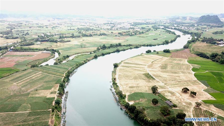 CHINA-GUANGXI-HEISHUI RIVER-SCENERY (CN)