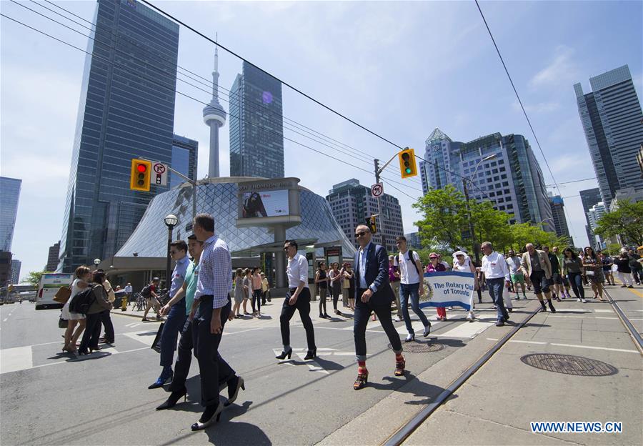 CANADA-TORONTO-WALK A MILE IN HER SHOES