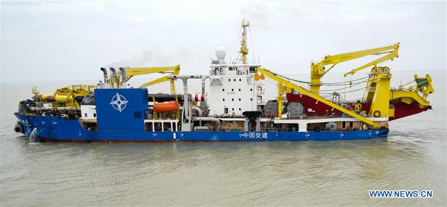 CHINA-JIANGSU-QIDONG-DREDGING VESSEL (CN)