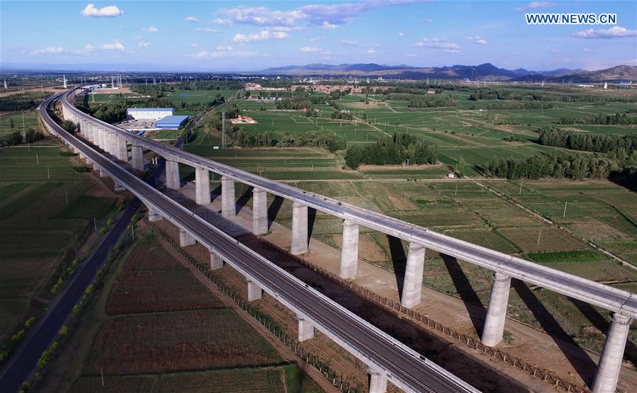 CHINA-HEBEI-DATONG-ZHANGJIAKOU HIGH-SPEED RAILWAY-CONSTRUCTION (CN)