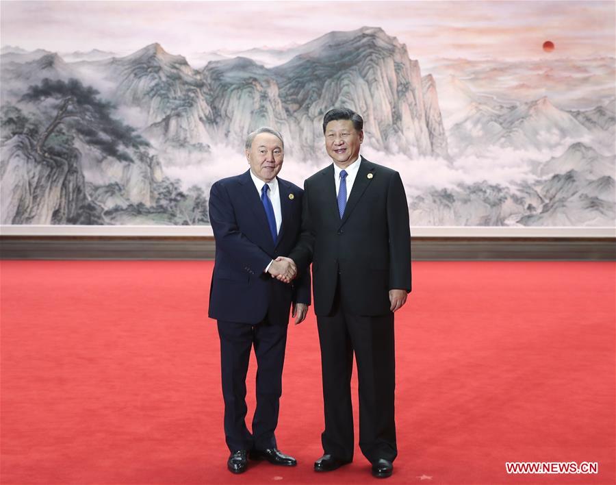 (SCO SUMMIT) CHINA-QINGDAO-XI JINPING-SCO-LEADERS-WELCOME (CN)