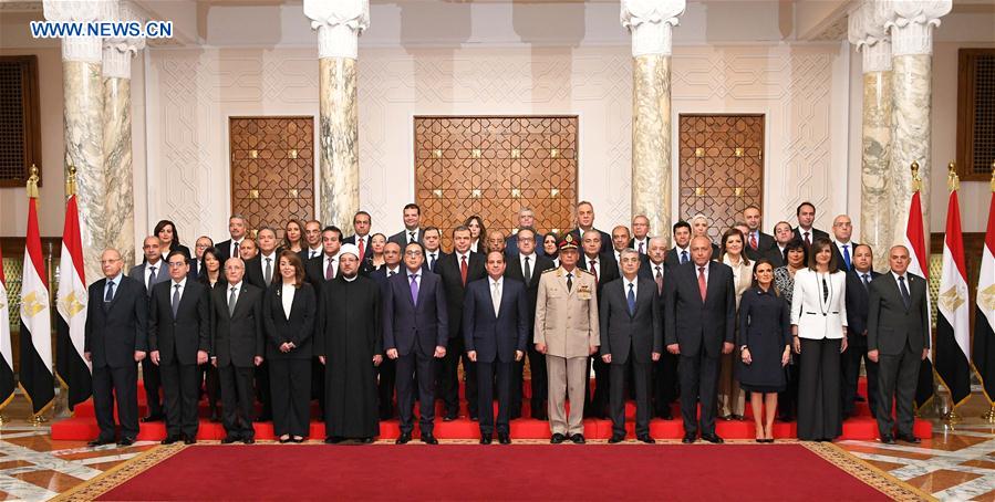 EGYPT-CAIRO-NEW CABINET