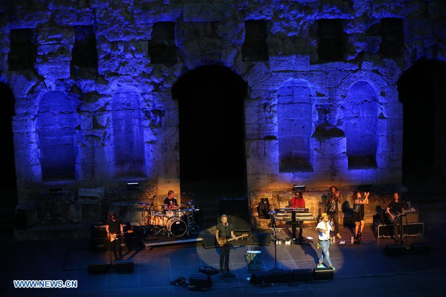 GREECE-ATHENS-EPIDAURUS FESTIVAL-STING SOLO CONCERT