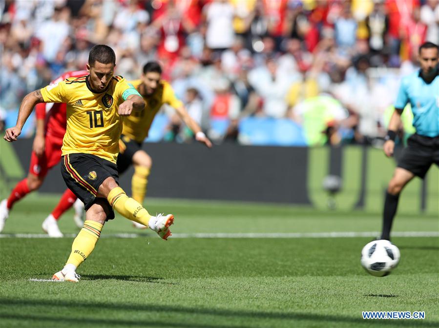 (SP)RUSSIA-MOSCOW-2018 WORLD CUP-GROUP G-BELGIUM VS TUNISIA