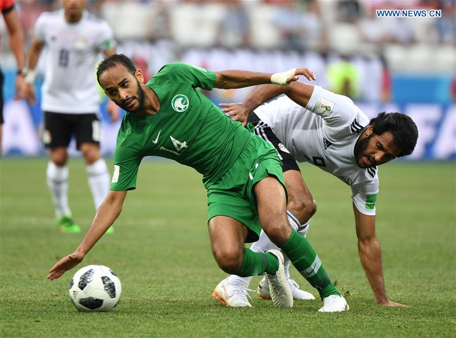 (SP)RUSSIA-VOLGOGRAD-2018 WORLD CUP-GROUP A-SAUDI ARABIA VS EGYPT