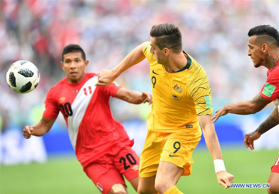 (SP)RUSSIA-SOCHI-2018 WORLD CUP-GROUP C-AUSTRALIA VS PERU