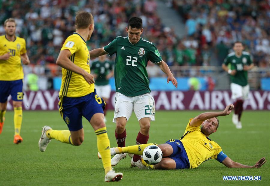 (SP)RUSSIA-YEKATERINBURG-2018 WORLD CUP-GROUP F-MEXICO VS SWEDEN