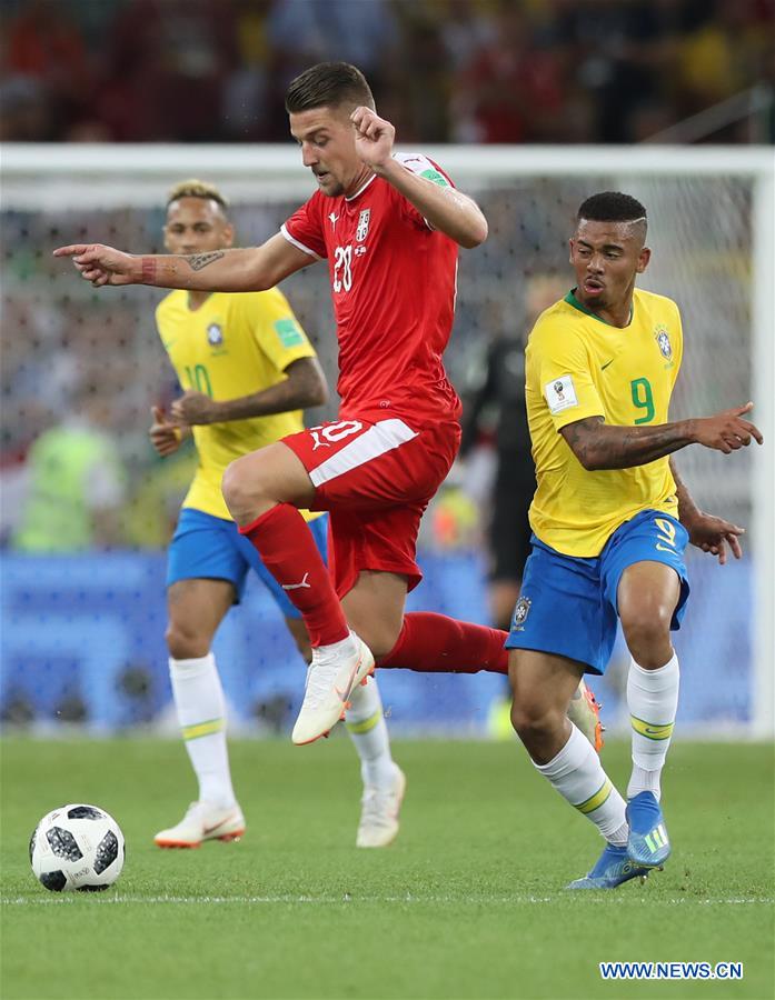 (SP)RUSSIA-MOSCOW-2018 WORLD CUP-GROUP E-SERBIA VS BRAZIL