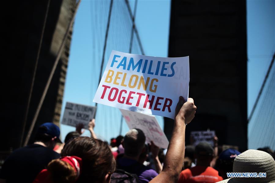 U.S.-NEW YORK-IMMIGRATION POLICY-PROTEST