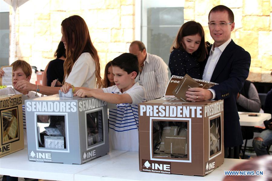 MEXICO-QUERETARO-PRESIDENTIAL ELECTION-VOTE