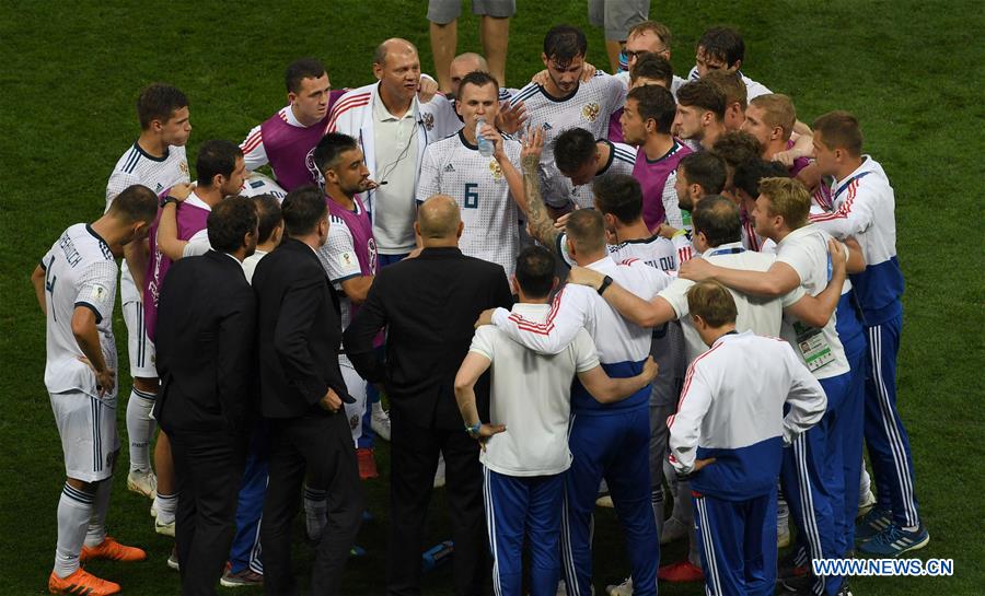 (SP)RUSSIA-MOSCOW-2018 WORLD CUP-ROUND OF 16-SPAIN VS RUSSIA